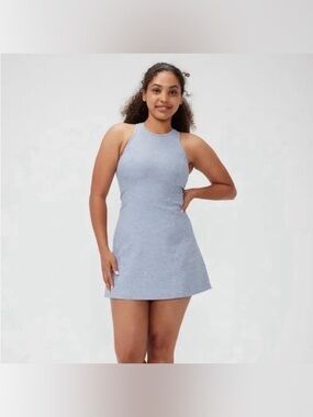 Outdoor Voices Athena Dress - Heather Blue - Large